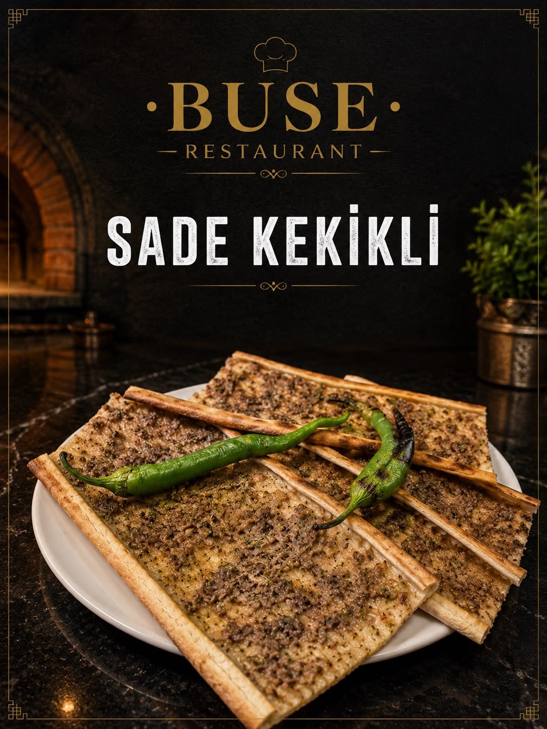Sade Kekikli Börek
