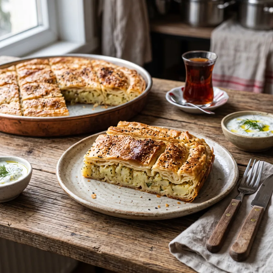 Patatesli Börek